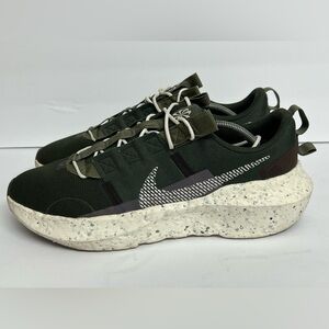 Nike Crater Impact Men Size 13 Sequoia Green DB2477-300 Athletic Sneakers Shoes